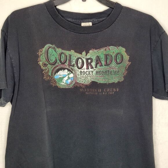 Vintage Colorado Rocky Mountains T Shirt Size XL - Picture 2 of 7